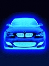 Neon car