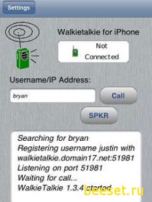 WalkieTalkie VOIP