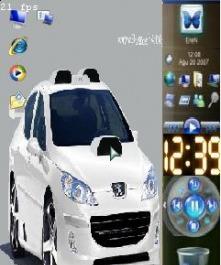 Windows Vista 2.3 + скин taxi